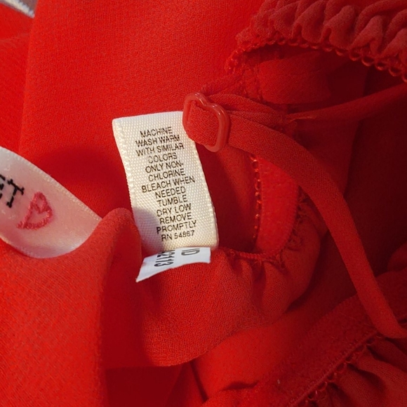 Victoria's Secret Red Adjustable Straps Nightie Set XS - Picture 8 of 12